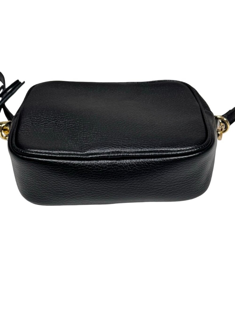 Borse in Pelle Italian Leather Crossbody Camera Bag Black Tassel Preppy - Picture 8 of 16